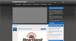 Desktop Screenshot of heartlandintervention.com